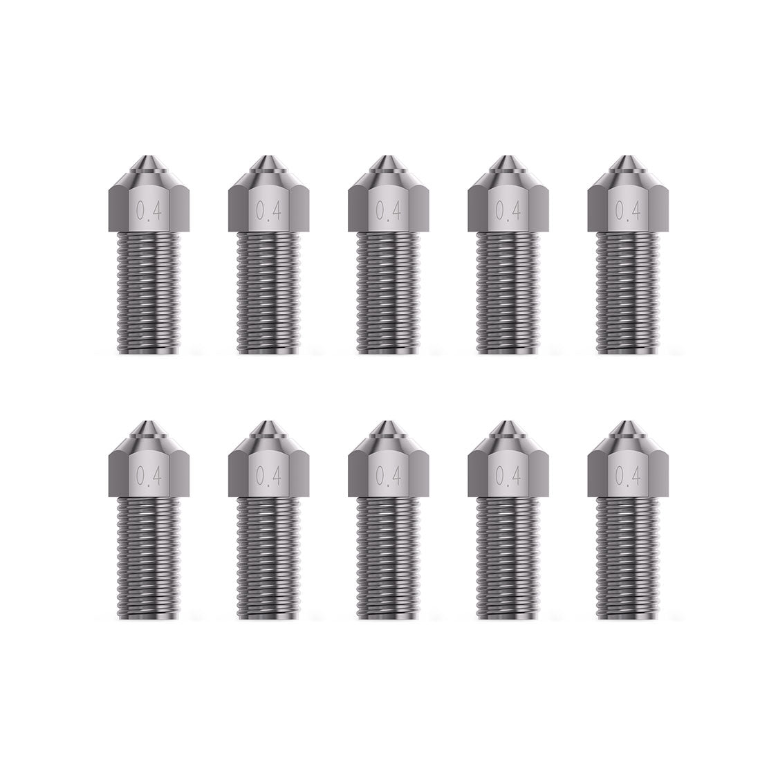 Hardened Steel Nozzle Kit (0.4mm, M5/ M5C)